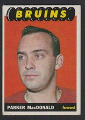 Parker MacDonald #105 Hockey Cards 1965 Topps Prices
