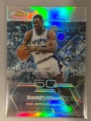 David Robinson [Refractor] Basketball Cards 2002 Finest Prices