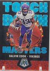 Dalvin Cook [Blue Fluorescent] Football Cards 2020 Panini Mosaic Touchdown Masters Prices