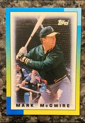Mark McGwire #30 Baseball Cards 1990 Topps Mini League Leaders Prices