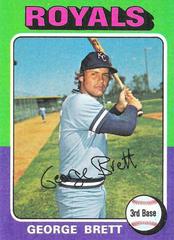 George Brett #228 Bronze Mint-Card #228 Baseball Cards 1975 Topps Prices
