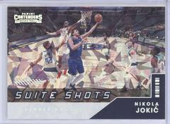 Nikola Jokic [Cracked Ice] #3 Basketball Cards 2021 Panini Contenders Suite Shots Prices