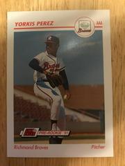 Yorkis Perez #436 Baseball Cards 1991 Impel Line Drive Prices