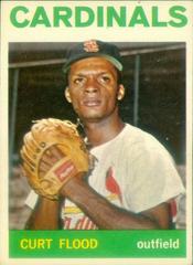 Curt Flood #103 Baseball Cards 1964 Topps Prices