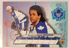 Back Of Card | Doug Gilmour Hockey Cards 1992 Ultra