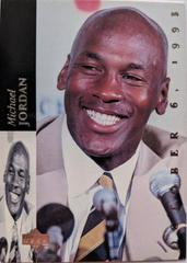 Michael Jordan Retirement #MJR1 Basketball Cards 1993 Upper Deck SE Prices