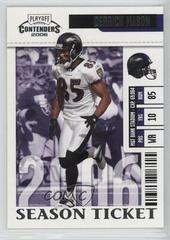 Derrick Mason #9 Football Cards 2006 Playoff Contenders Prices