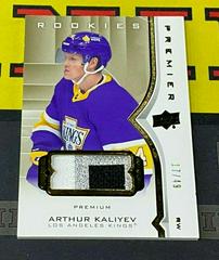 Arthur Kaliyev [Jersey] Hockey Cards 2020 Upper Deck Premier Prices
