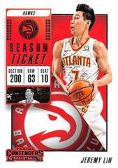 Jeremy Lin #2 Basketball Cards 2018 Panini Contenders Prices