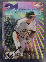 Ben Grieve #C1 Baseball Cards 1999 Topps 21st Century Prices