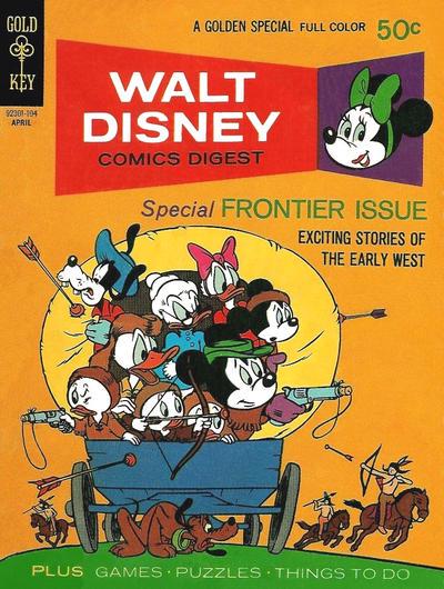 Walt Disney Comics Digest #28 (1971) Comic Books Walt Disney Comics Digest