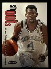 Michael Finley #5 of 30SO Basketball Cards 1998 Hoops Shout Outs Prices