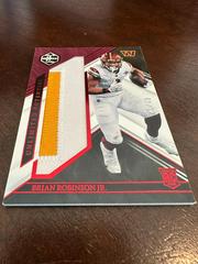 Brian Robinson Jr. [Ruby Spotlight] #LP-BRO Football Cards 2022 Panini Limited Unlimited Potential Prices