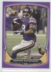 Adrian Peterson [Purple] Football Cards 2014 Bowman Prices