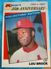 Lou Brock Baseball Cards 1987 Kmart Prices