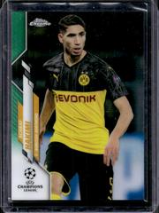 Achraf Hakimi [Green Refractor] Soccer Cards 2019 Topps Chrome UEFA Champions League Prices