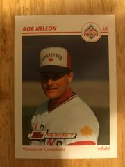 Rob Nelson #642 Baseball Cards 1991 Impel Line Drive Prices