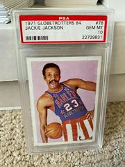 Jackie Jackson Basketball Cards 1971 Globetrotters 84 Prices
