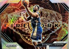 Zion Williamson [Silver] #10 Basketball Cards 2023 Panini Prizm Fireworks Prices