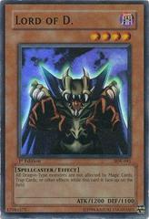 Lord of D. [1st Edition] SDK-041 YuGiOh Starter Deck: Kaiba Prices