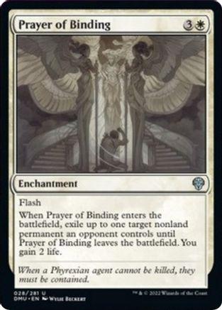 Prayer of Binding #28 Magic Dominaria United