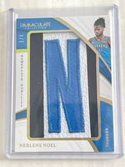 Nerlens Noel #JP-NNL Basketball Cards 2018 Panini Immaculate Collection Jumbo Patches Prices