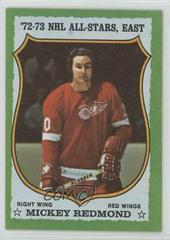 Mickey Redmond #190 Hockey Cards 1973 Topps Prices