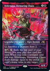 Hidetsugu, Devouring Chaos [Neon Red] Magic Kamigawa: Neon Dynasty Prices