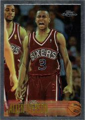 Allen Iverson #171 Basketball Cards 1996 Topps Chrome Prices