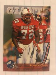 Roman Oben #31 Football Cards 1996 Classic NFL Draft Prices