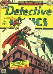 Detective Comics #81 (1943) Comic Books Detective Comics Prices
