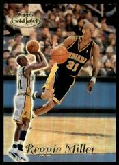 Reggie Miller #42 Basketball Cards 1999 Topps Gold Label Prices