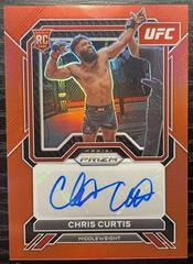 Chris Curtis [Red] Ufc Cards 2023 Panini Prizm UFC Superstar Autographs Prices