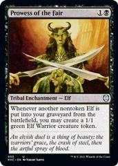 Prowess of the Fair Magic Kaldheim Commander Prices