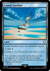 Lonely Sandbar #319 Magic Lord of the Rings Commander Prices