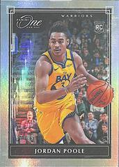 Jordan Poole #116 Basketball Cards 2019 Panini One and One Prices