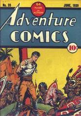 Adventure Comics #39 (1939) Comic Books Adventure Comics Prices