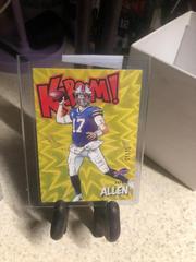 Josh Allen [Gold] #K34 Football Cards 2021 Panini Absolute Kaboom Prices