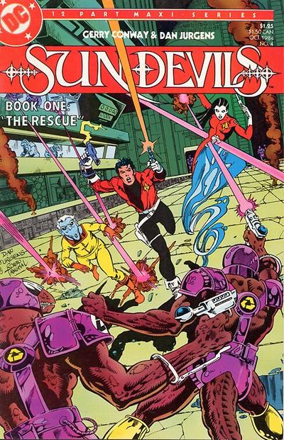 Sun Devils #4 (1984) Comic Books Sun Devils