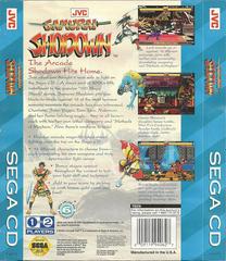 Samurai Shodown - Back | Samurai Shodown Sega CD