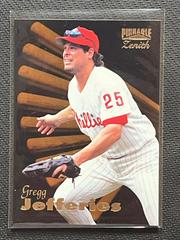 Gregg Jefferies #23 Baseball Cards 1996 Zenith Prices