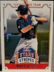 Matt Olson Baseball Cards 2015 Panini USA Stars & Stripes Prices