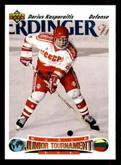 Darius Kasparaitis Hockey Cards 1991 Upper Deck Prices