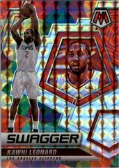 Kawhi Leonard Basketball Cards 2021 Panini Mosaic Swagger Prices