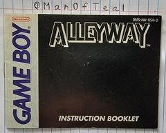 Manual  | Alleyway GameBoy
