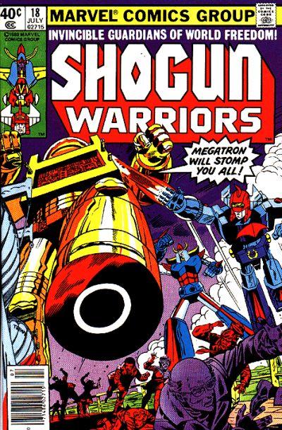 Shogun Warriors [Newsstand] #18 (1980) Comic Books Shogun Warriors