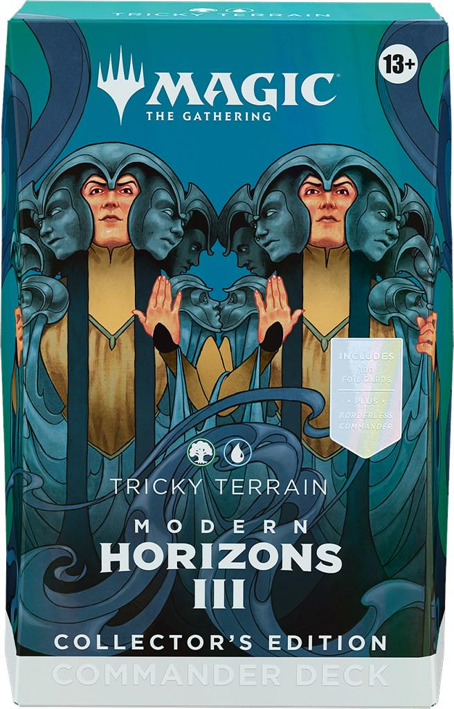 Tricky Terrain Deck [Collector's Edition] Magic Modern Horizons 3 Commander