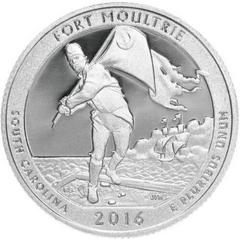2016 P [FORT MOULTRIE] Coins America the Beautiful Quarter Prices