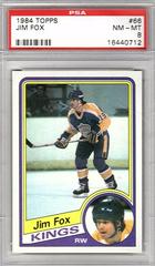 Jim Fox #66 Hockey Cards 1984 Topps Prices