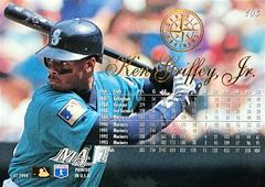 Card Back | Ken Griffey Jr. Baseball Cards 1994 Flair
